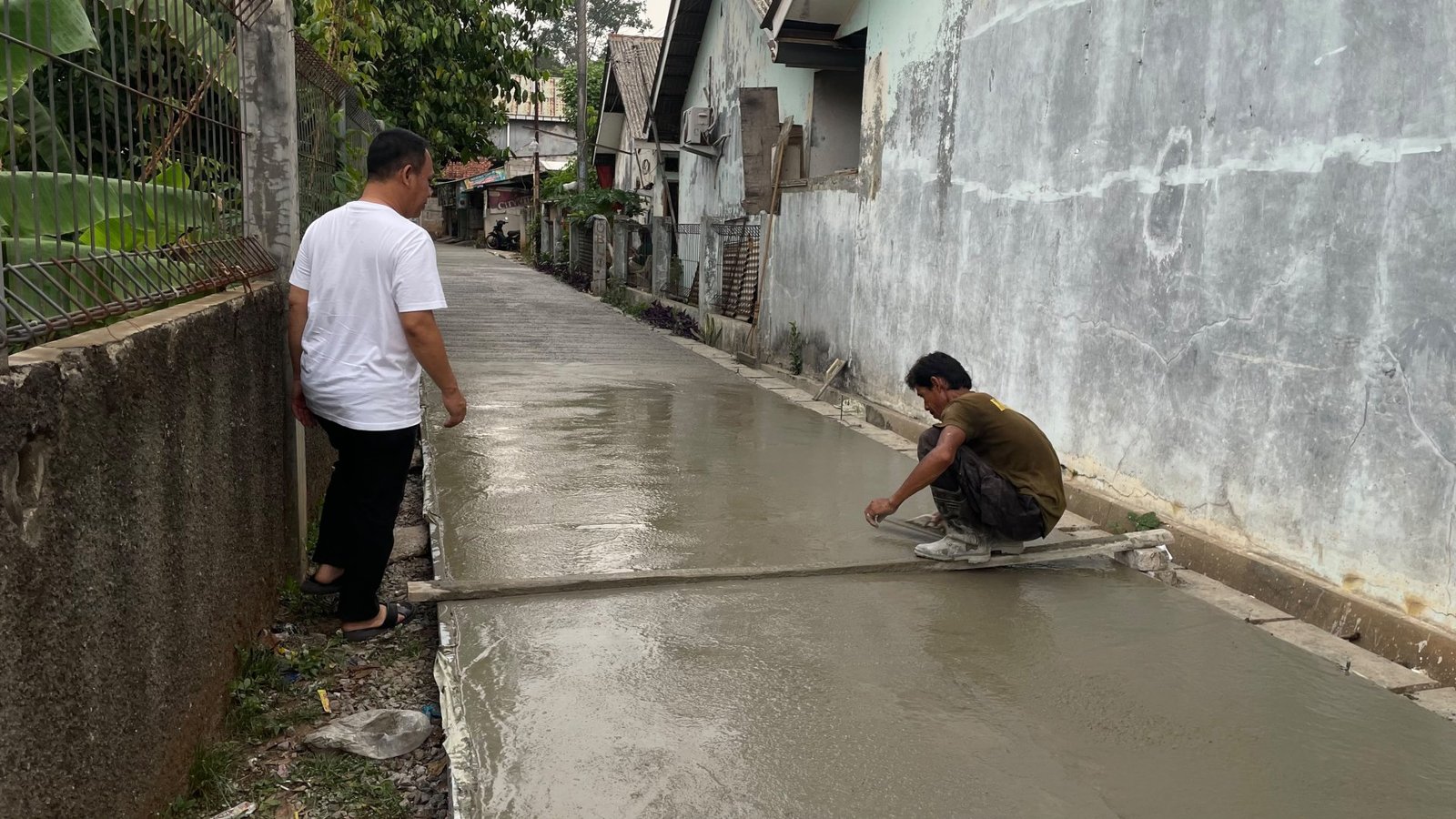Monitoring Pelaksanaan Betonisasi Jalan Desa Anggaran Bantuan Keuangan Akselerasi Kabupaten Bogor Tahun Anggaran 2026