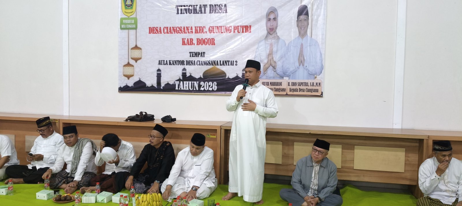 Mempererat Ukhuwah dan Semangat Membangun, Pengajian Rutan Kaum Bapak Desa Ciangsana Bulan Januari 2026 Berlangsung Khidmat